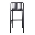 MODA Stackable Bar Stool-Pro PP-UV Anthracite