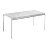 MODIAL Τραπέζι Μέταλλο Βαφή Άσπρο 159x80x75cm