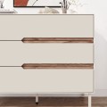 Arch Megapap melamine concole in sandstone color 150x40x78.4cm.
