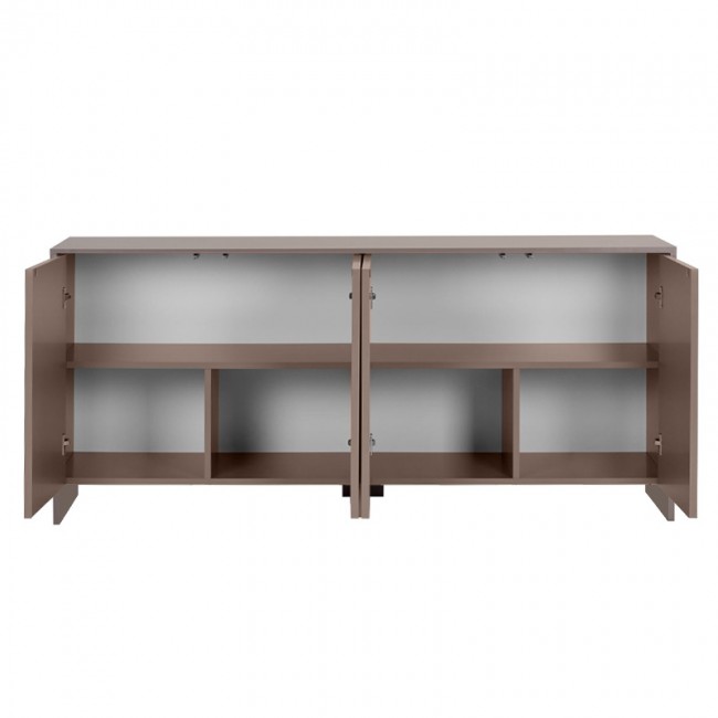 Μπουφές Aurelia Megapap χρώμα μόκα 180x45x80εκ.