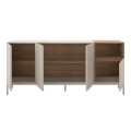 Μπουφές Cailin Megapap χρώμα sandstone - sepet oak 180x41,8x80εκ.