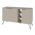 Clara Megapap melamine buffet in sandstone color 142x35,6x83cm.