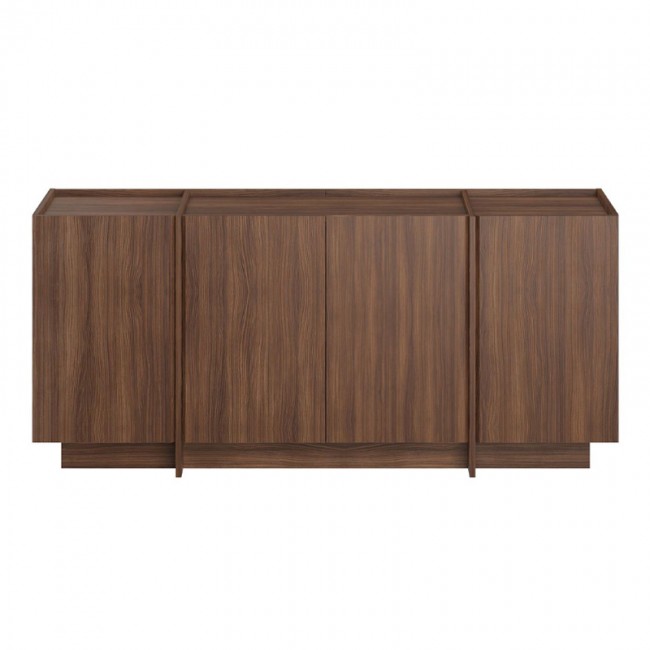 Μπουφές Dorma Megapap χρώμα καρυδί 180x45x80,2εκ.