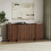 Μπουφές Dorma Megapap χρώμα καρυδί milano 180x45x80,2εκ.