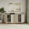 Dorma Megapap melamine console in travertine color 180x45x80.2cm.
