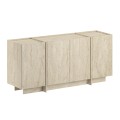 Dorma Megapap melamine console in travertine color 180x45x80.2cm.
