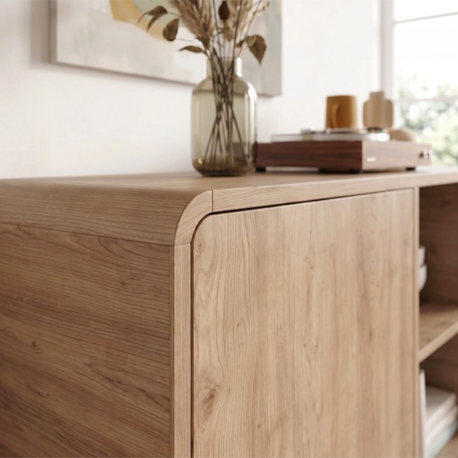Μπουφές Doro Megapap χρώμα sepet oak 150,2x39x81εκ.