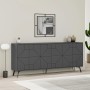Dune Megapap melamine buffet in anthracite color 184x35x77,4cm.