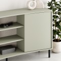 Frem Megapap melamine console in ash green color 150x40x81cm.