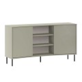Frem Megapap melamine console in ash green color 150x40x81cm.