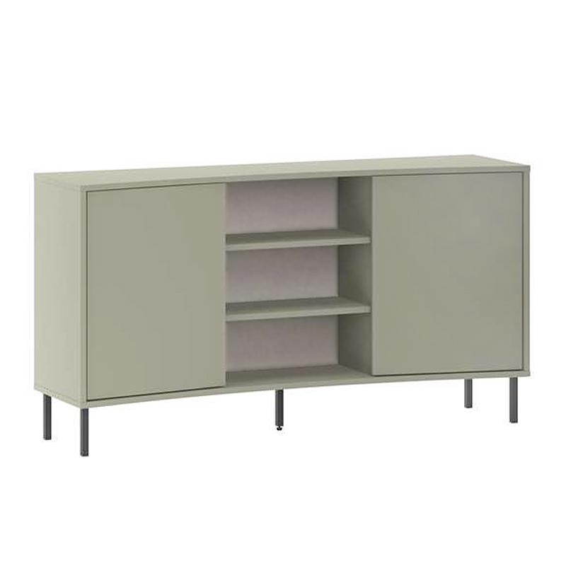 Frem Megapap melamine console in ash green color 150x40x81cm.