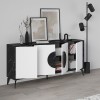 Gora Megapap melamine buffet in black marble - white color 180x35,6x82cm.