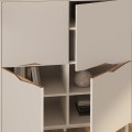 Μπουφές Marquise Megapap χρώμα sandstone 98x40x120εκ.