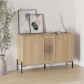 Naive Megapap melamine sideboard in sapphire oak color 126x40x80cm.
