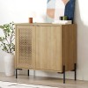 Naive Megapap melamine sideboard in sapphire oak color 80x40x80cm.