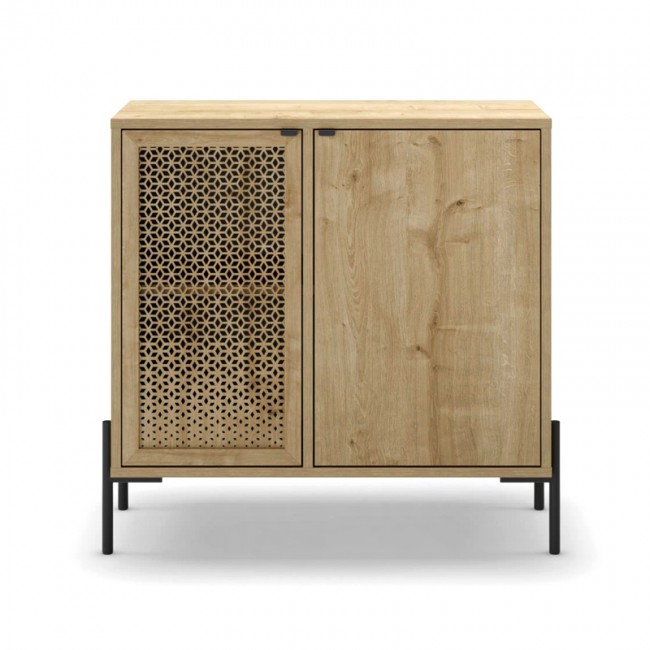 Naive Megapap melamine sideboard in sapphire oak color 80x40x80cm.