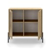 Naive Megapap melamine sideboard in sapphire oak color 80x40x80cm.