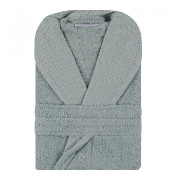 Μπουρνούζι με γιακά Cappa Capa Home 360gr/m² Large χρώμα μέντα