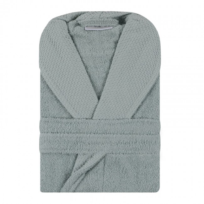 Μπουρνούζι με γιακά Cappa Capa Home 360gr/m² Large χρώμα μέντα