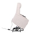 NANCY Lift-Relax Armchair, Fabric Beige (Electric Lift & Tilt)