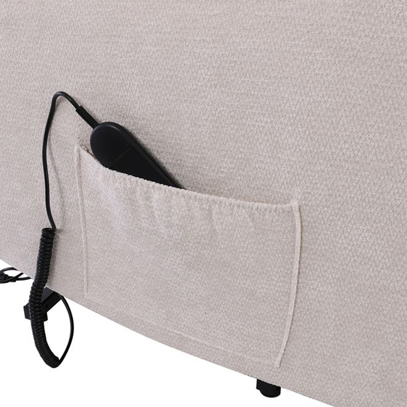 NANCY Lift-Relax Armchair, Fabric Beige (Electric Lift & Tilt)