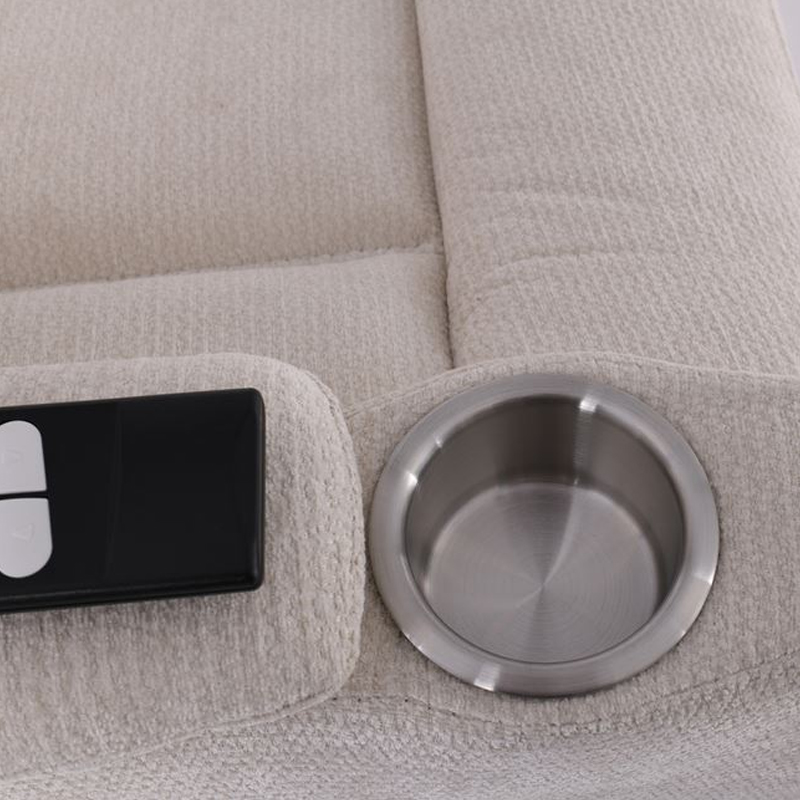 NANCY Lift-Relax Armchair, Fabric Beige (Electric Lift & Tilt)
