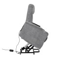 NANCY Lift-Relax Armchair, Fabric Dark Grey (Electric Lift & Tilt)