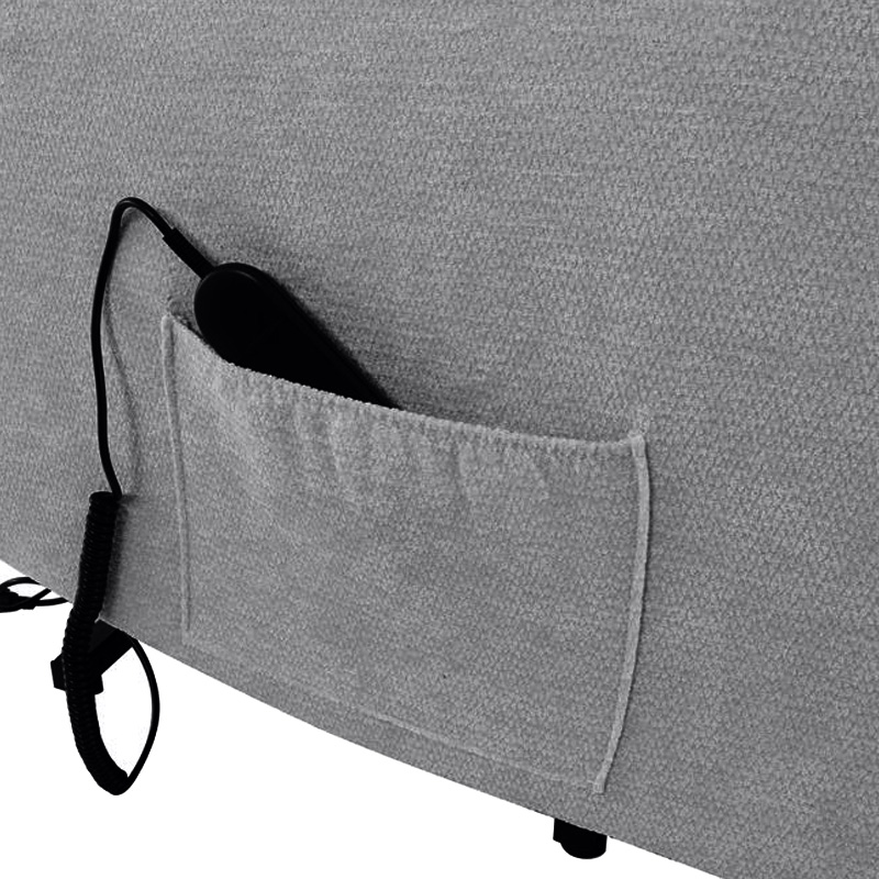 NANCY Lift-Relax Armchair, Fabric Dark Grey (Electric Lift & Tilt)