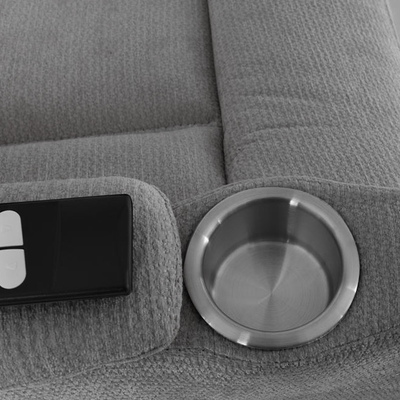 NANCY Lift-Relax Armchair, Fabric Dark Grey (Electric Lift & Tilt)