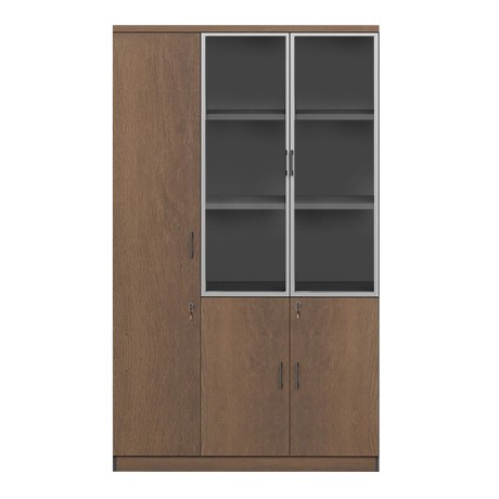 PROLINE Cabinet/Bookcase Left Wild Oak/Black