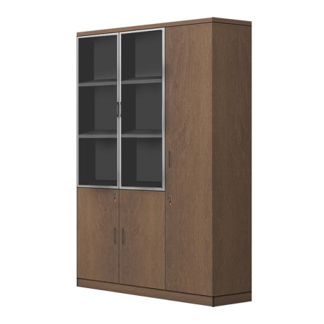 PROLINE Cabinet/Bookcase Right Wild Oak/Black