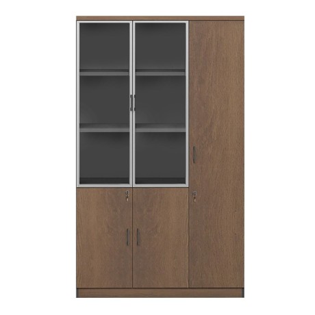 PROLINE Cabinet/Bookcase Right Wild Oak/Black