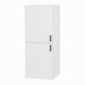 Miles Megapap melamine bathroom - laundry machine cabinet in white color 70x70x180cm.
