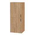 Miles Megapap melamine bathroom - laundry machine cabinet in sapphire oak color 70x70x180cm.