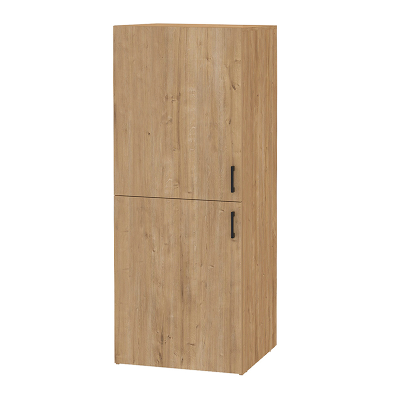 Miles Megapap melamine bathroom - laundry machine cabinet in sapphire oak color 70x70x180cm.