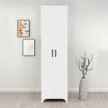 Lilly Megapap melamine wardrobe - shoe rack in white color 49x32x178cm