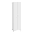 Lilly Megapap melamine wardrobe - shoe rack in white color 49x32x178cm
