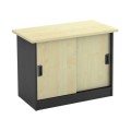 Side Cabinet-A DG/Beech 90x45x70