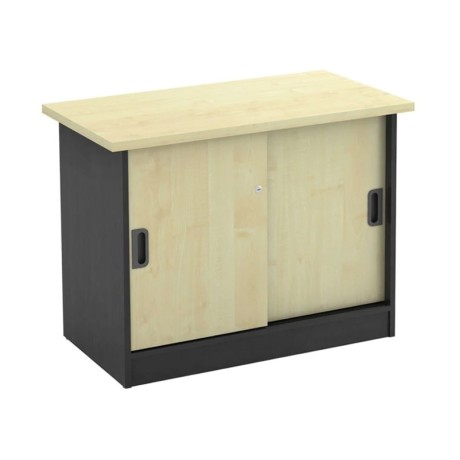 Side Cabinet-A DG/Beech 90x45x70