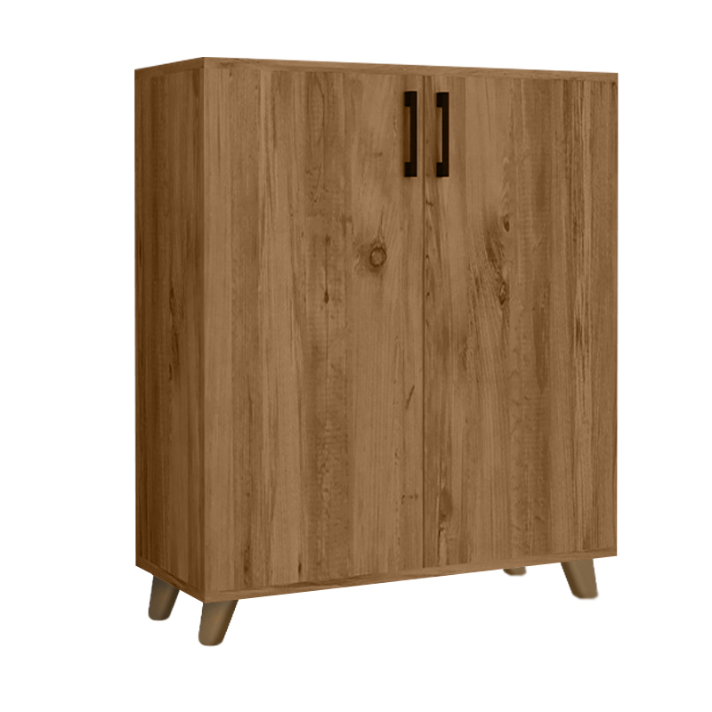 Lilly Megapap melamine kitchen/bathroom cabinet -  shoe rack in pine oak color 72x32,5x88cm.