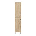 Selina Megapap melamine kitchen/bathroom cabinet in sapphire oak color 35x31x179cm.