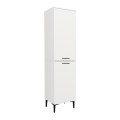 Singa Megapap melamine multipurpose cabinet in white color 45x40x180cm.