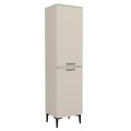 Ντουλάπι με καλάθι απλύτων Singa Megapap χρώμα sandstone 45x40x180εκ.