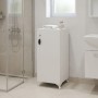 Ντουλάπι με κλειδαριά Zehra Megapap χρώμα λευκό 30x32x88εκ.