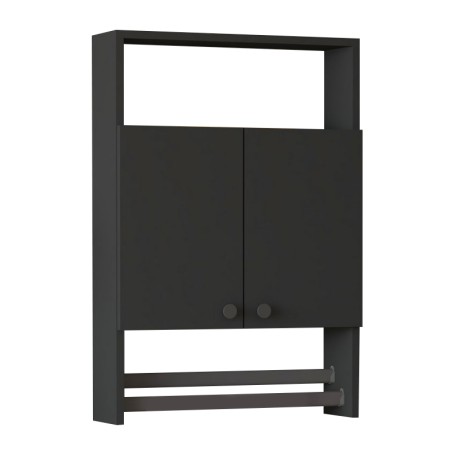 Ela Megapap melamine bathroom cabinet in anthacite color 60x15x87cm.