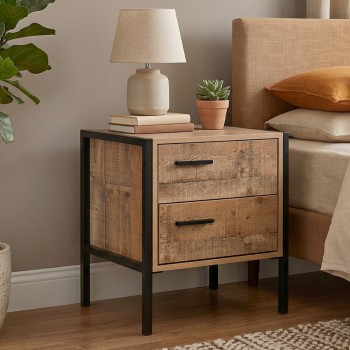Pallet-W Κομοδίνο 44X40X50 Antique Oak