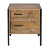 PALLET-W Bedside 44x40x50 Antique Oak