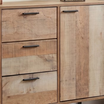 PALLET-W Storage Cabinet 124x40x80 Antique Oak