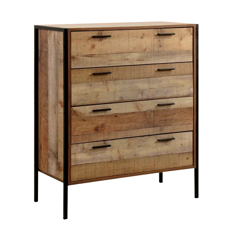 PALLET-W Dresser 4-Drawers 84x40x100 Antique Oak