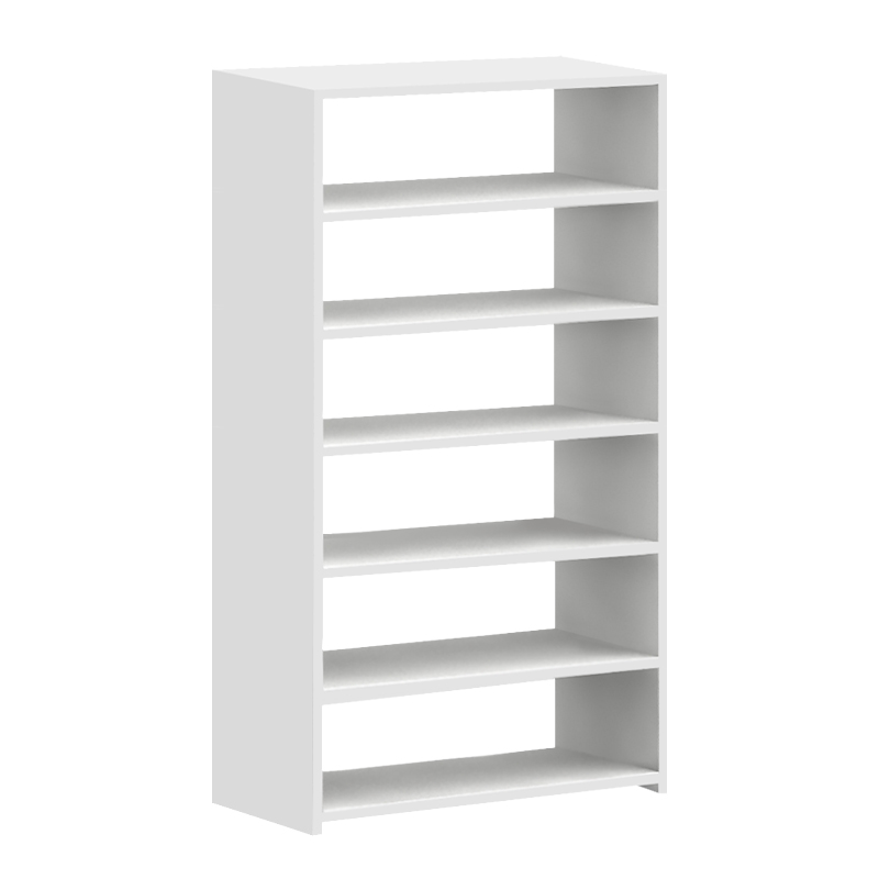 Goya Megapap melamine shoe rack in white color 70x30x120cm